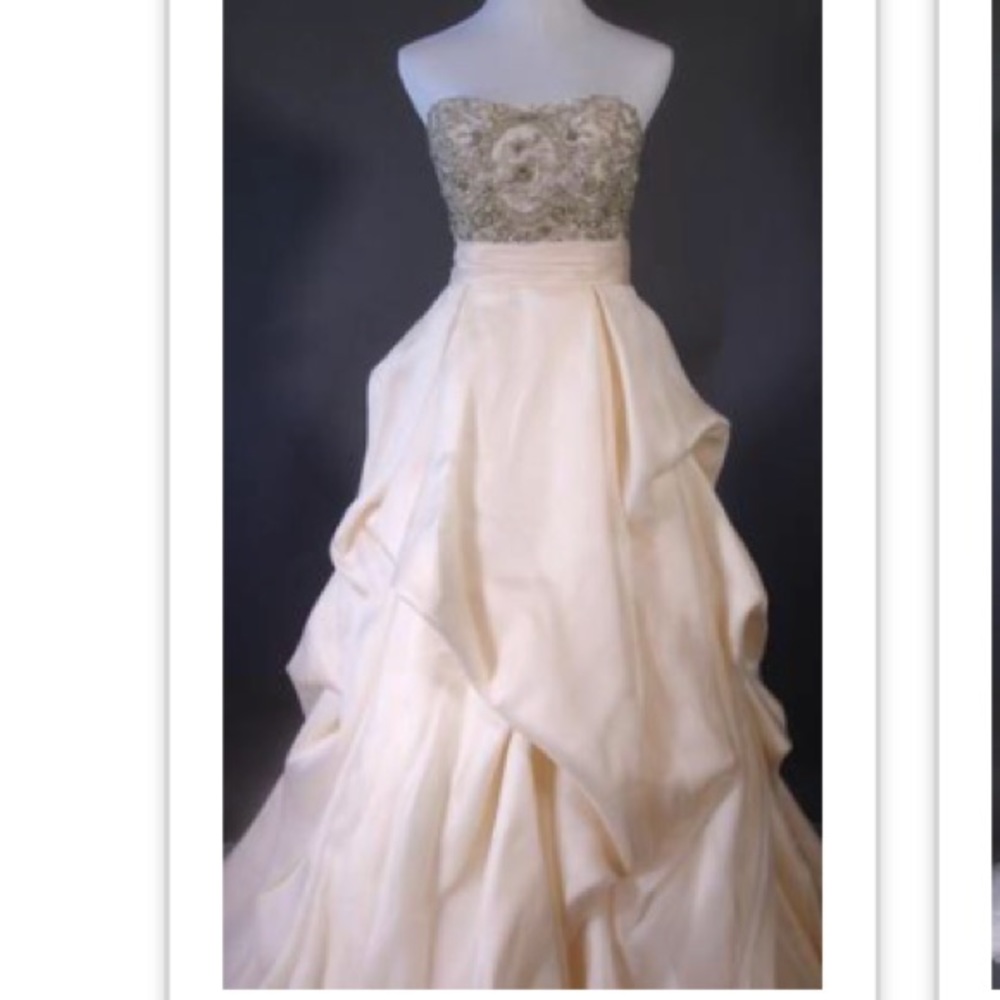 Anne Barge wedding gown